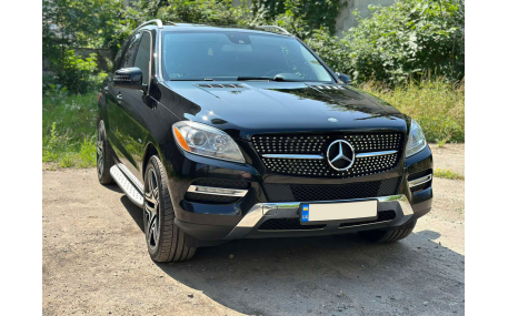 Решетка радиатора Mercedes ML-class W166