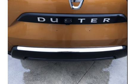 Накладка на задний бампер Renault Duster