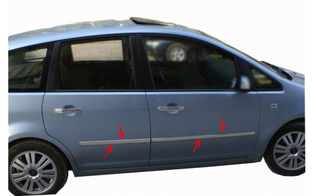 Хром накладки Ford Focus MK2