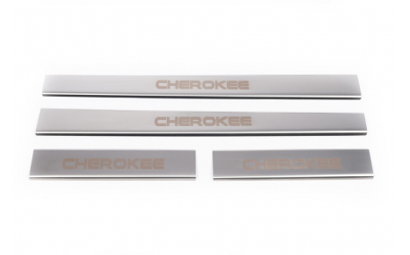 Накладки на пороги Jeep Grand Cherokee