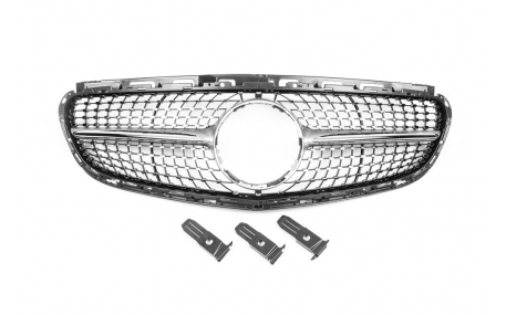 Решетка радиатора Mercedes E-class W212 2013-2016