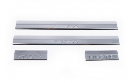 Накладки на пороги Ford Fiesta