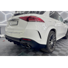Накладка задняя Mercedes GLE-class Coupe C167