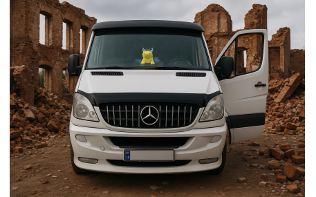 Решетка радиатора Mercedes Sprinter 2007-2012