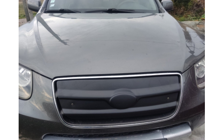 Зимняя накладка на решетку Hyundai Santa Fe 2006-2010