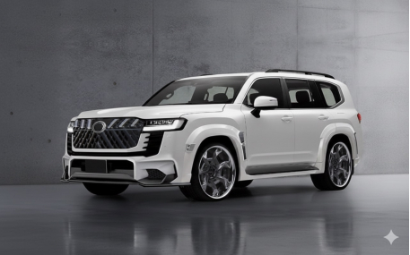 Решетка радиатора Toyota Land Cruiser 300