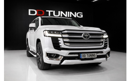 Накладки на бампера Toyota Land Cruiser 300