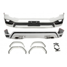 Накладки на бампера Toyota Land Cruiser 300