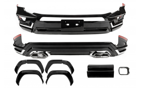 Накладки на бампера Toyota Land Cruiser 300
