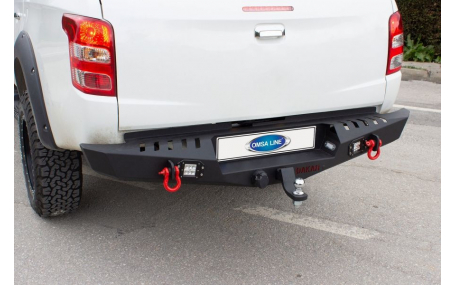 Бампер задний Mitsubishi L200