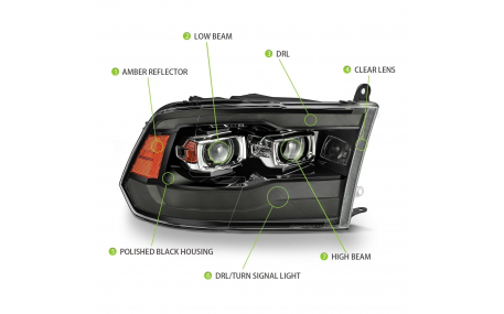 Фары передние Dodge Ram