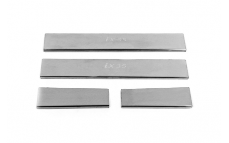 Накладки на пороги Hyundai ix35