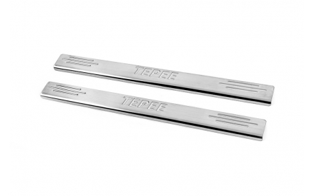 Накладки на пороги Peugeot Partner