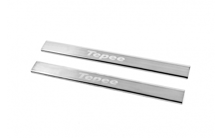 Накладки на пороги Peugeot Partner