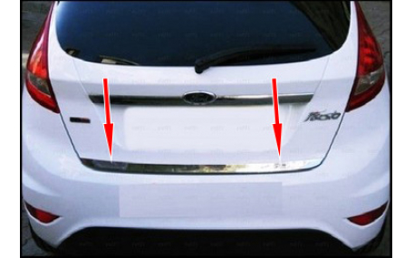 Хром накладки Ford Fiesta