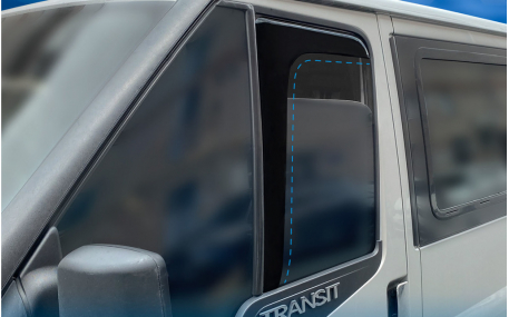 Дефлекторы окон Ford Transit
