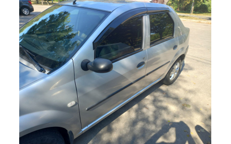 Дефлекторы окон Renault Logan 2004-2013