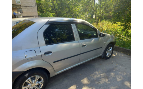 Дефлекторы окон Renault Logan 2004-2013