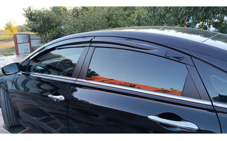 Дефлекторы окон Hyundai Sonata YF