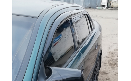 Дефлекторы окон Opel Astra G