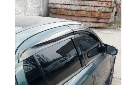 Дефлекторы окон Opel Astra G