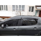 Дефлекторы окон Peugeot 307