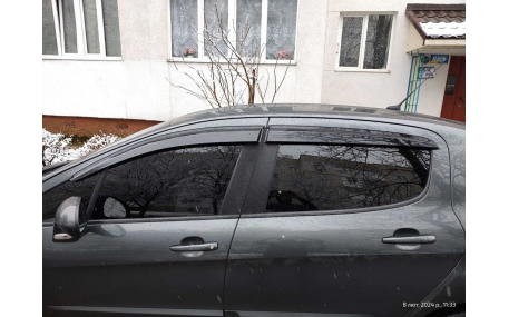 Дефлекторы окон Peugeot 308