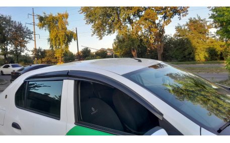 Дефлекторы окон Renault Logan 2013-2020