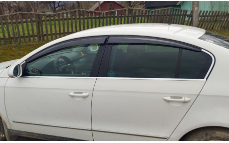 Дефлекторы окон Volkswagen Passat B7 Sedan