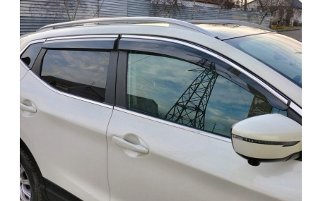 Дефлекторы окон Nissan Qashqai J11