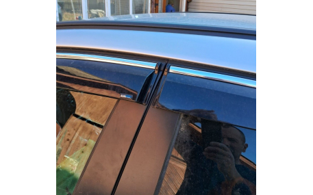 Дефлекторы окон Opel Astra J