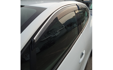 Дефлекторы окон Renault Clio 2019-2024