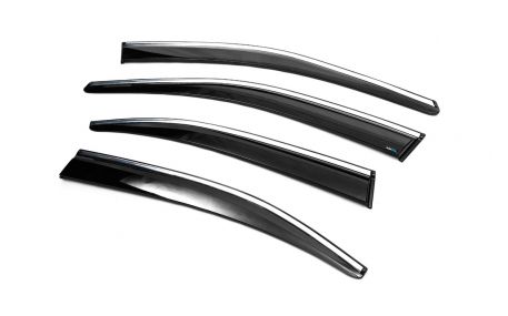 Дефлекторы окон Skoda Octavia A7 Liftback