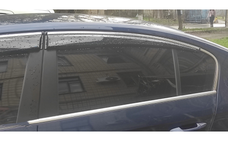 Дефлекторы окон Volkswagen Passat B7 Sedan