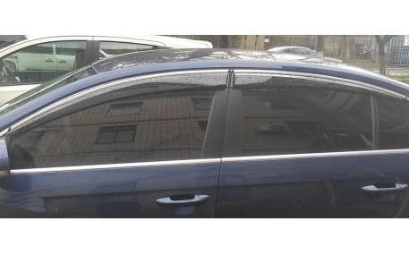Дефлекторы окон Volkswagen Passat B7 Sedan
