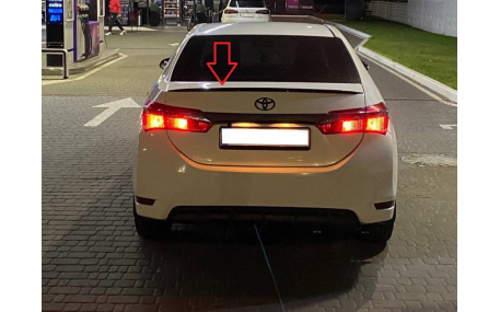 Спойлер Toyota Corolla