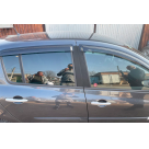 Дефлекторы окон Renault Clio