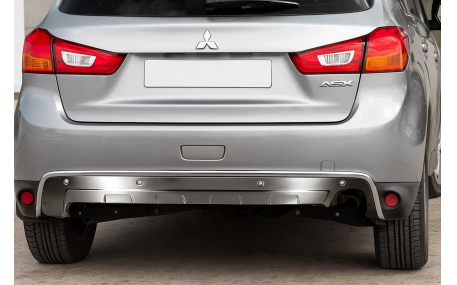 Накладки на бампера Mitsubishi ASX