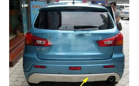 Накладки на бампера Mitsubishi ASX