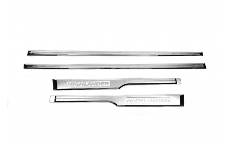 Хром накладки Toyota Highlander