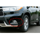Хром накладки Toyota Highlander