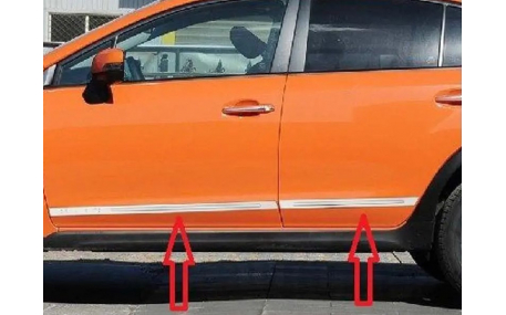 Хром накладки Subaru XV