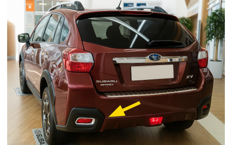 Хром накладки Subaru XV