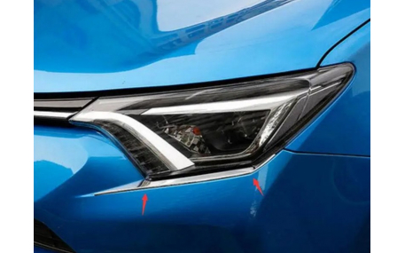Хром накладки Toyota RAV4