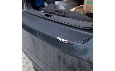 Накладка на задний бампер Skoda Octavia A7 2013-2017