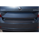 Накладка на задний бампер Skoda Octavia A7 2013-2017