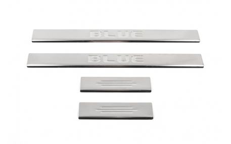 Накладки на пороги Hyundai Accent