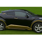 Накладки на бампера Toyota C-HR