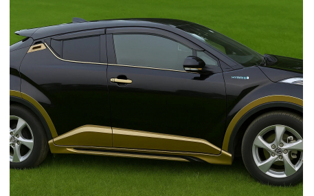 Накладки на бампера Toyota C-HR