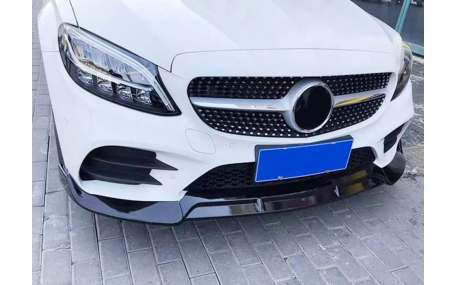 Накладка передняя Mercedes C-class W205 2019-2021